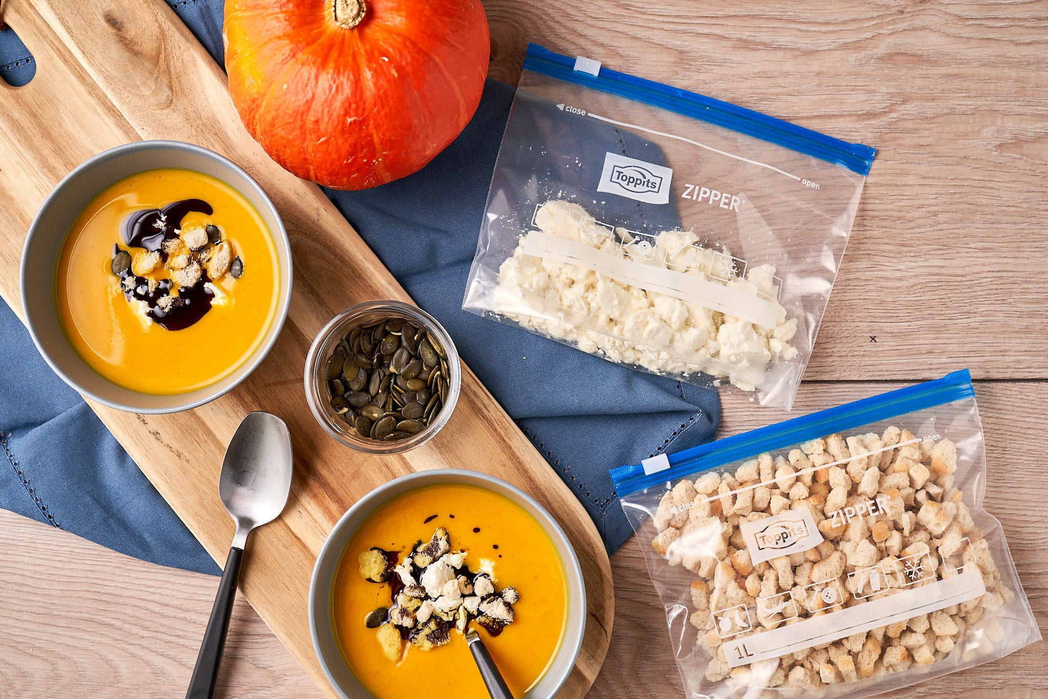 Krämig pumpasoppa: comfortfood under hösten