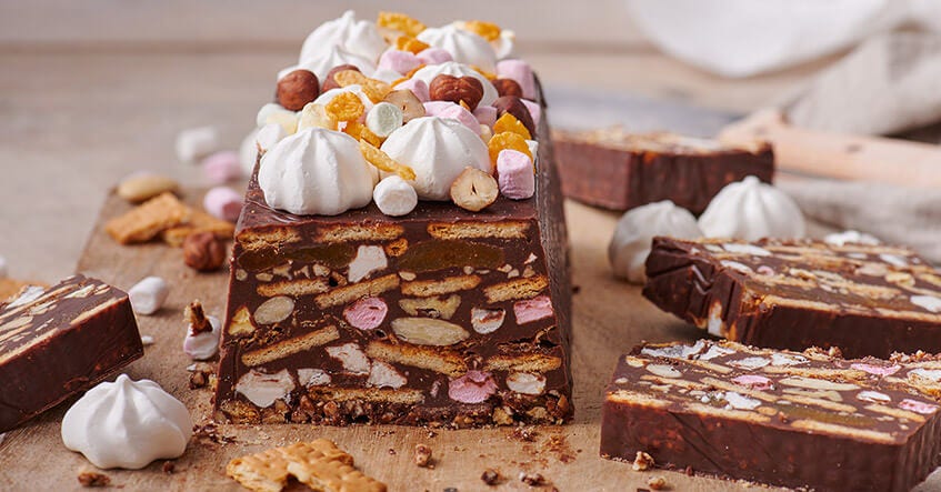 Radiokaka – nostalgisk njutning gjord av choklad och kex, utan bakning!