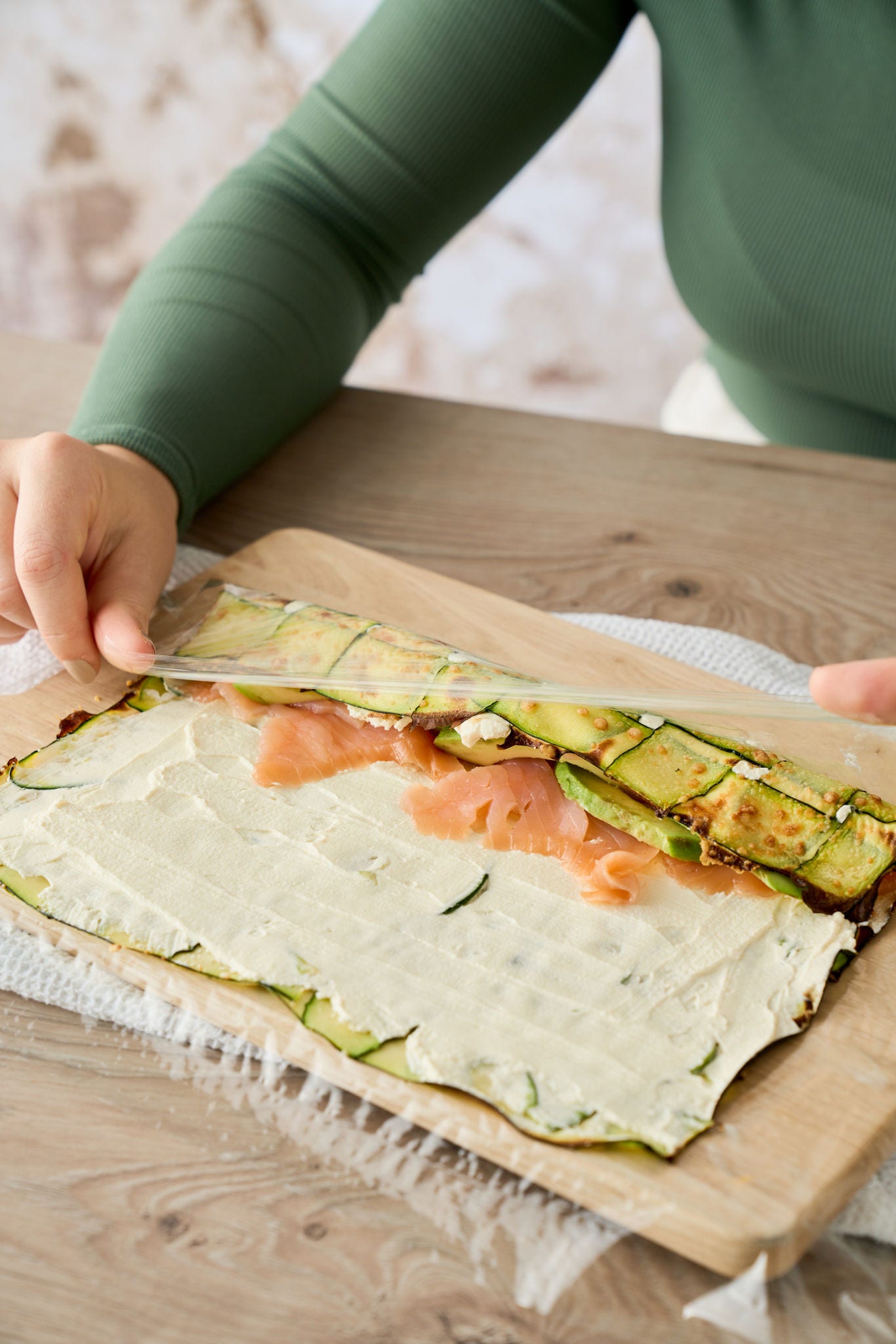 Snabb fingermat: sushirecept med zucchini