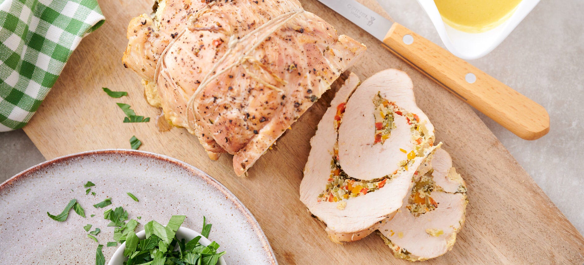 Kalkonrullad i srektub: saftig och lätt att förbereda