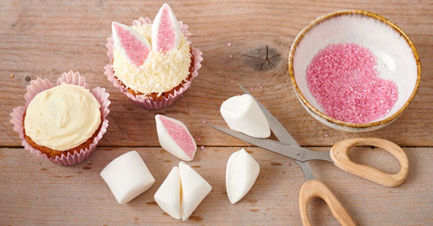 Kaninmuffins: Det enkla påskreceptet för gulliga muffins