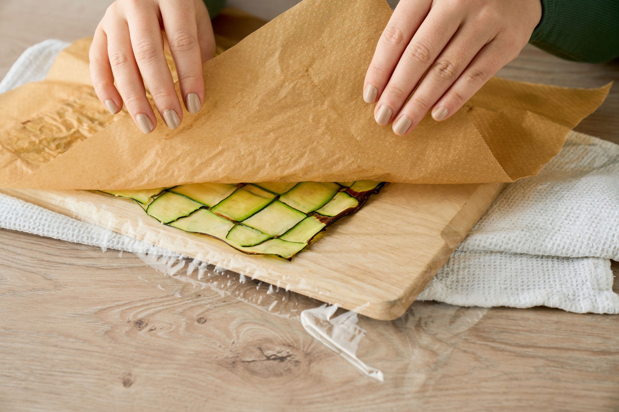 Snabb fingermat: sushirecept med zucchini