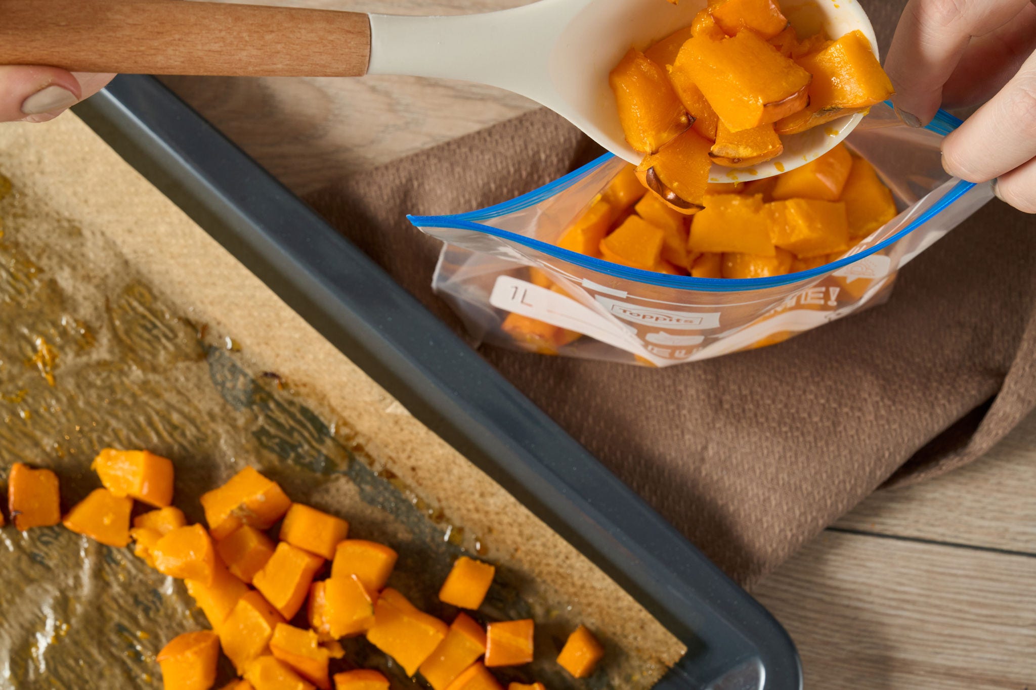 Ugnsbakad pumpa med fetaost – lätt ugnsrätt