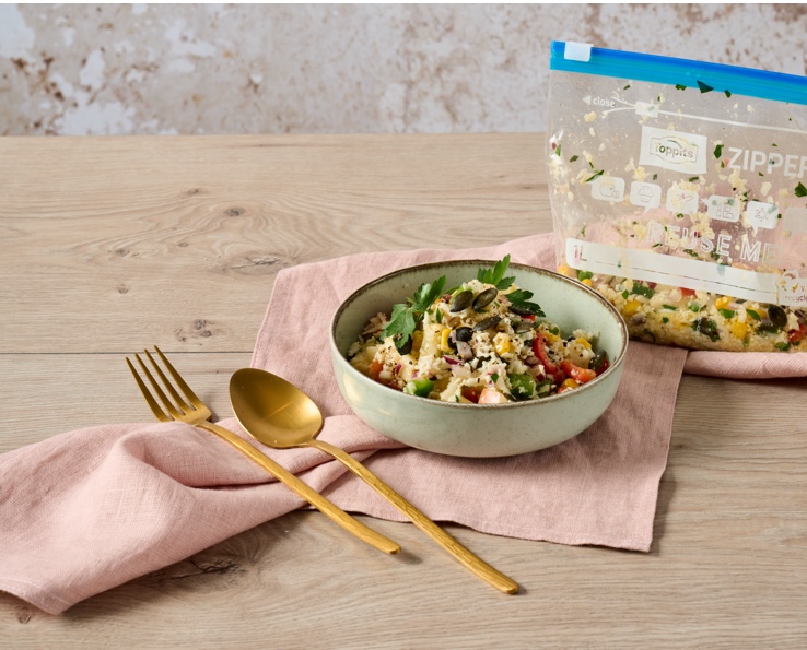 Krispig blomkålssallad – den perfekta salladen för matlådan