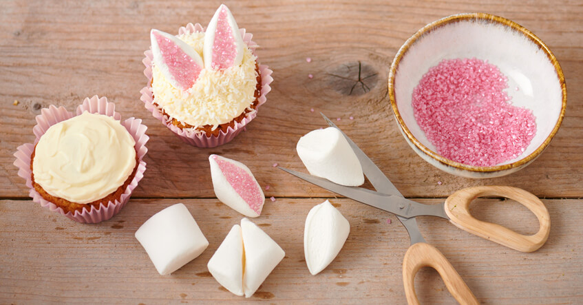 Kaninmuffins: Det enkla påskreceptet för gulliga muffins