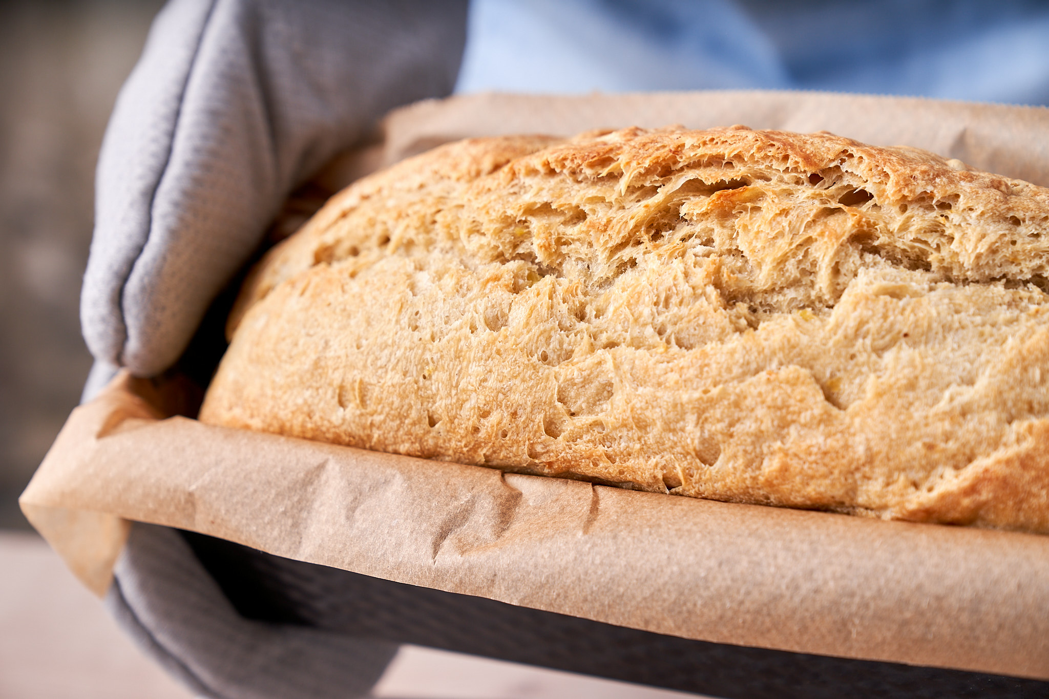 Baka ett saftigt potatisbröd: med överbliven kokt potatis