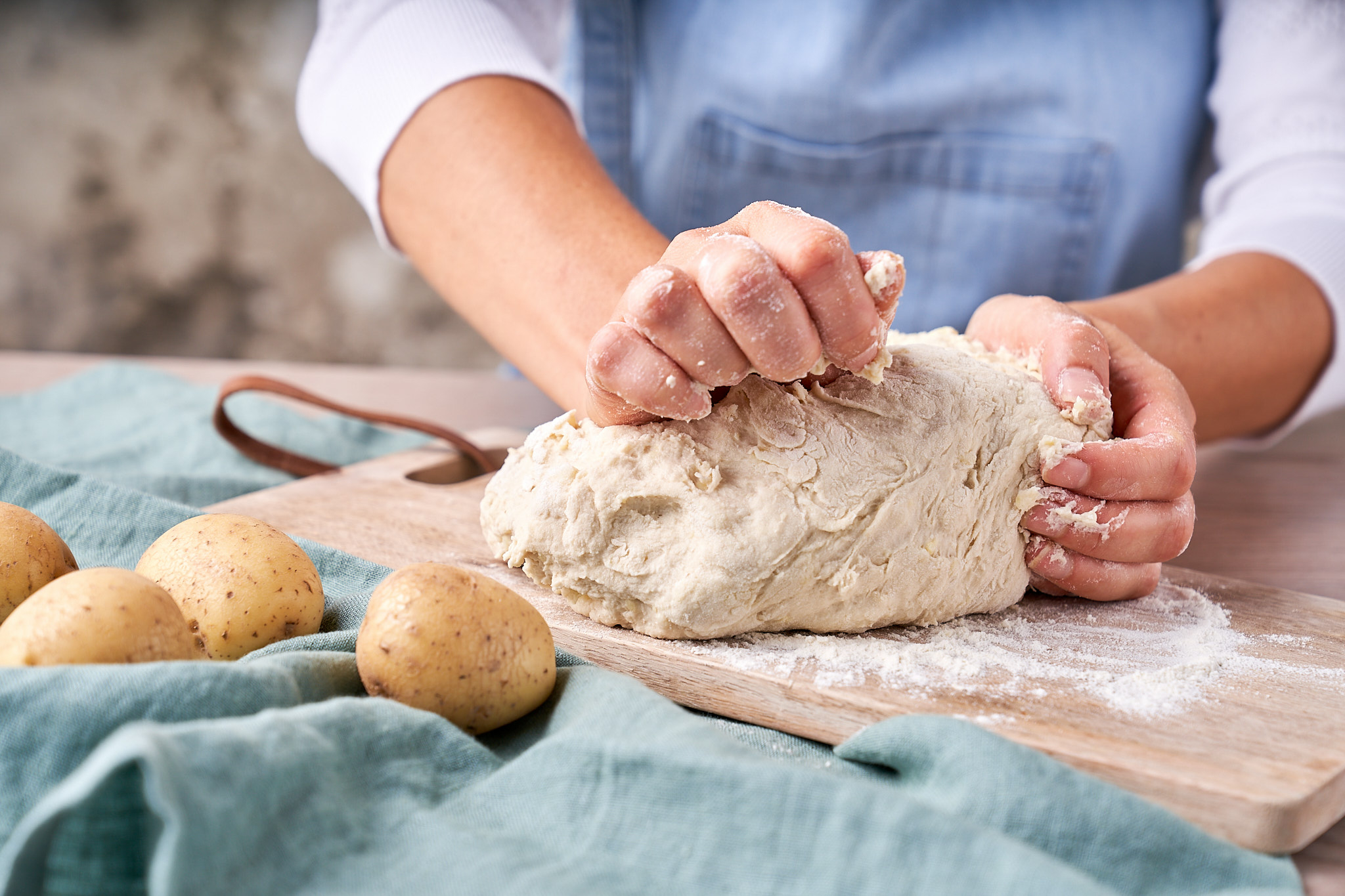 Baka ett saftigt potatisbröd: med överbliven kokt potatis
