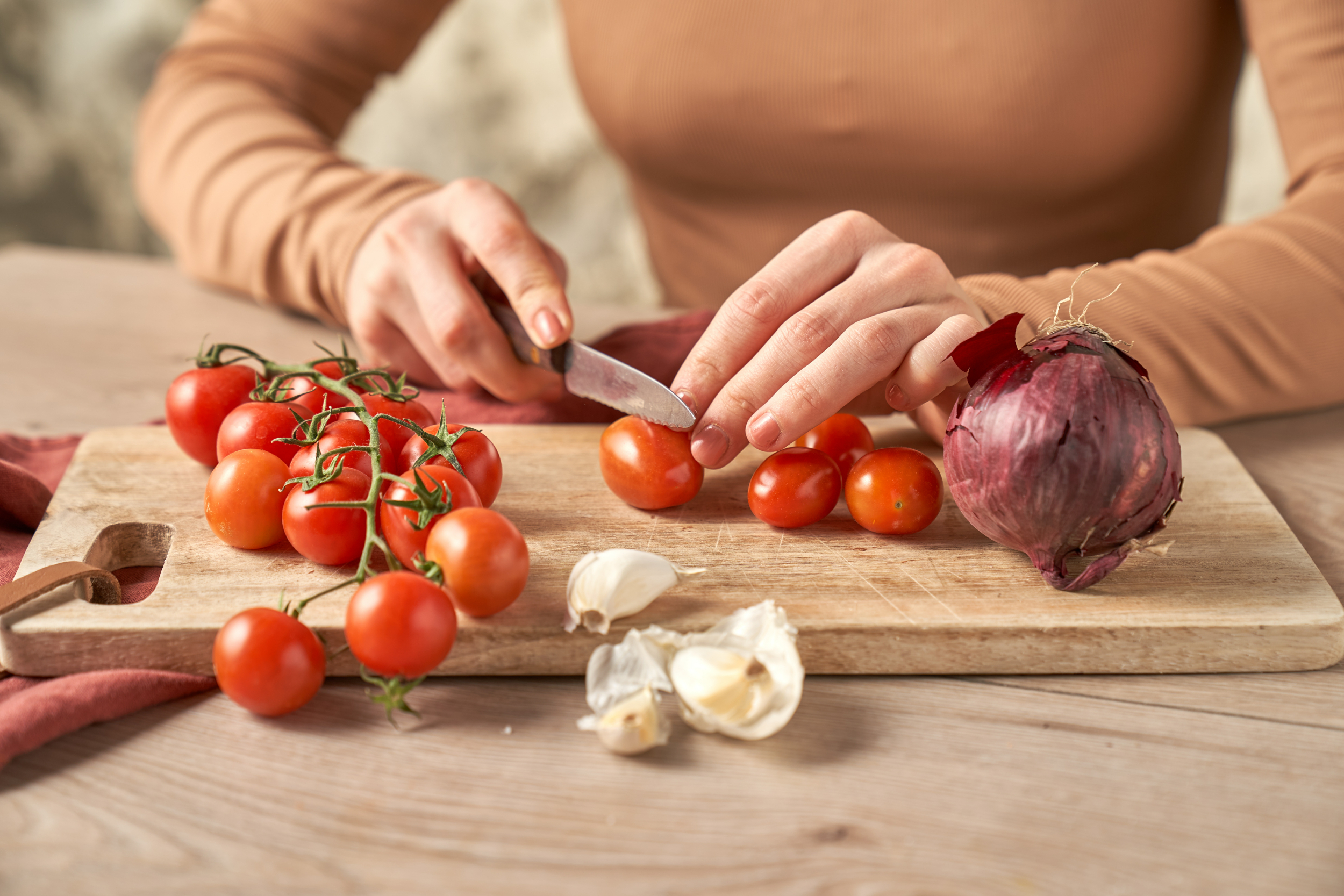 Gör din egen ketchup av färska tomater