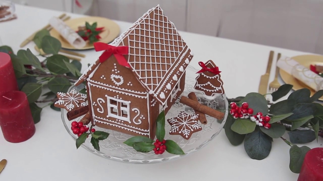 Starta julen: baka ett pepparkakshus