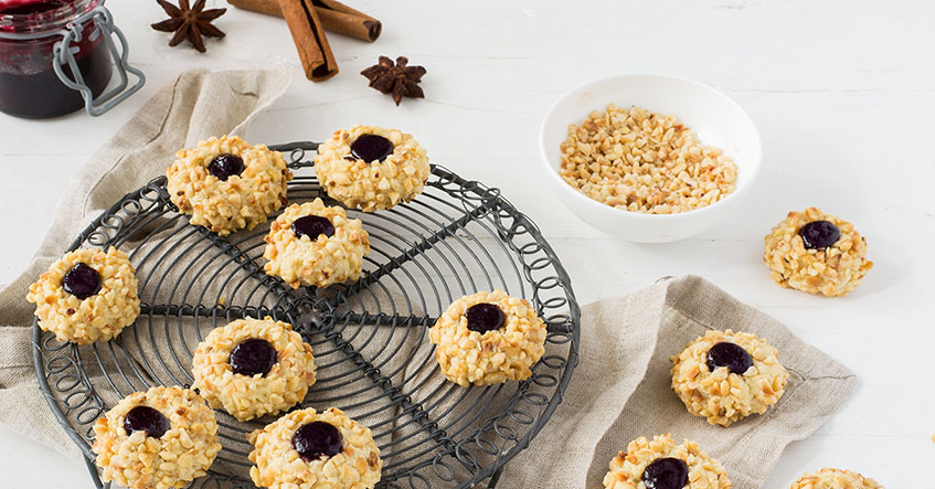 Nötknappar: ett enkelt receptet till julen