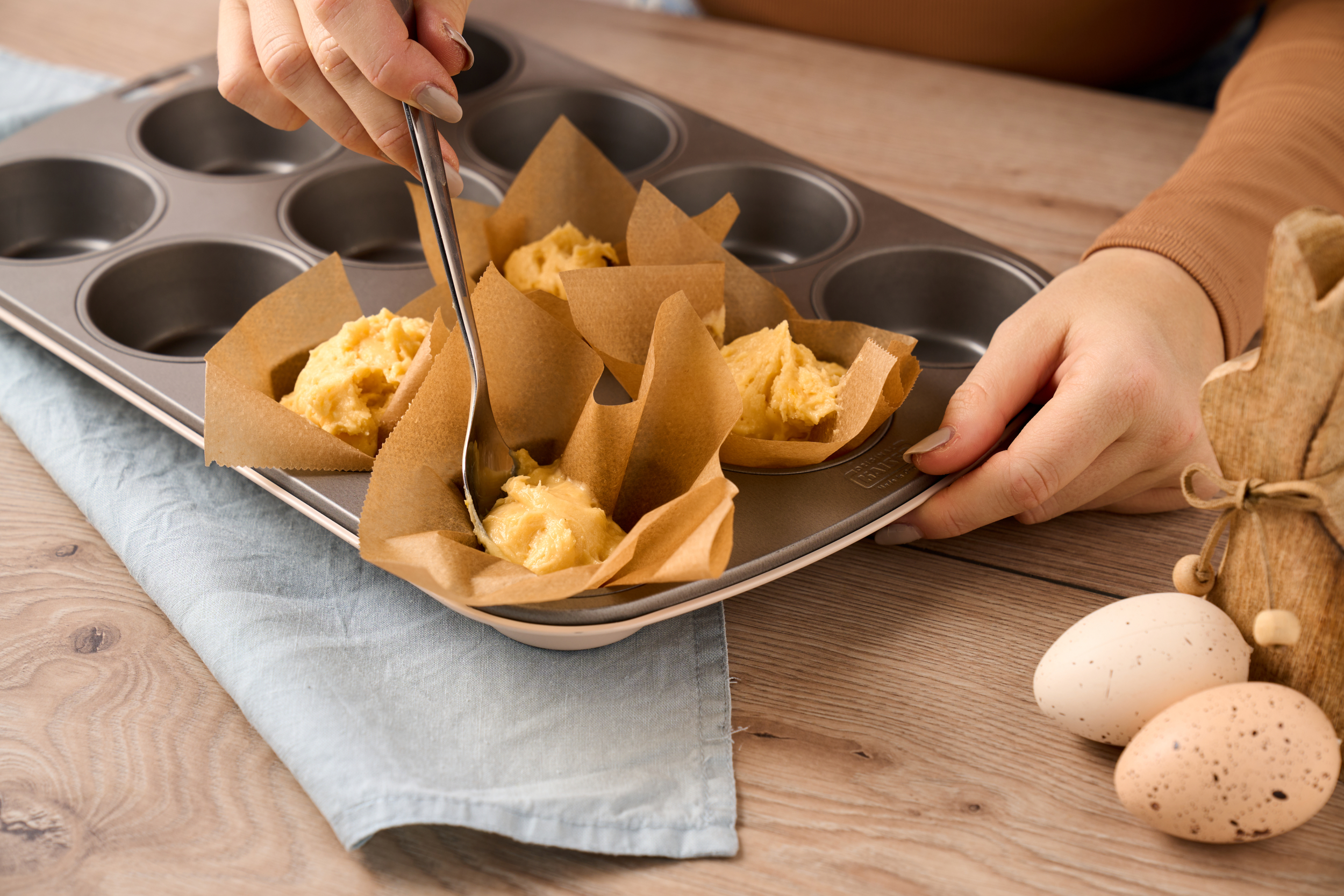 Påskcupcakes med krämig citrontopping – perfekt för påskbrunchen