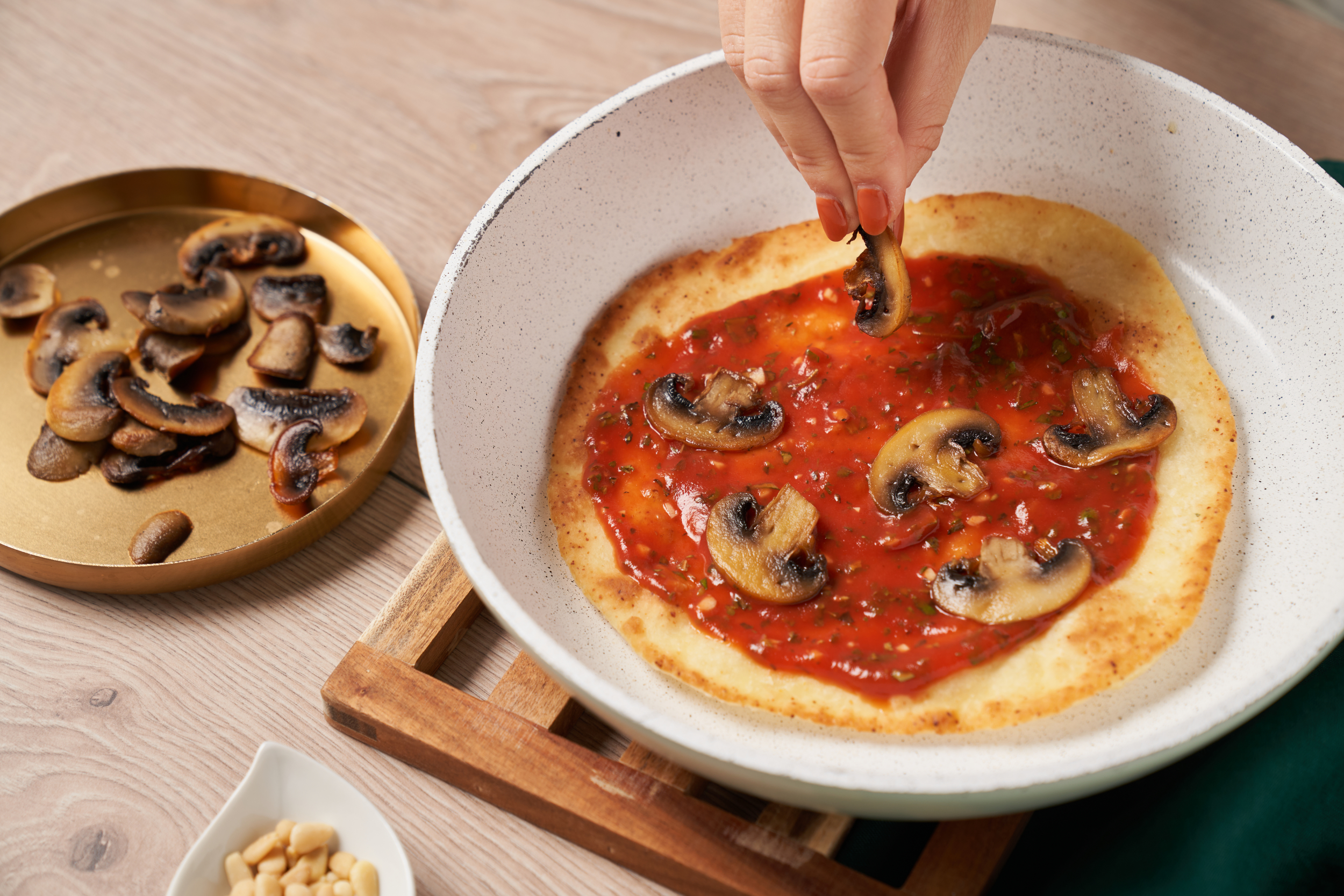 Pizza ur stekpannan – krispig njutning utan ugn