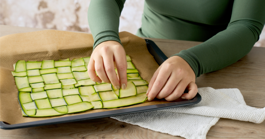 Snabb fingermat: sushirecept med zucchini
