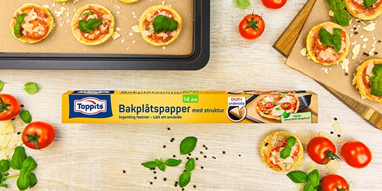 Bakning är ännu lättare med Toppits®