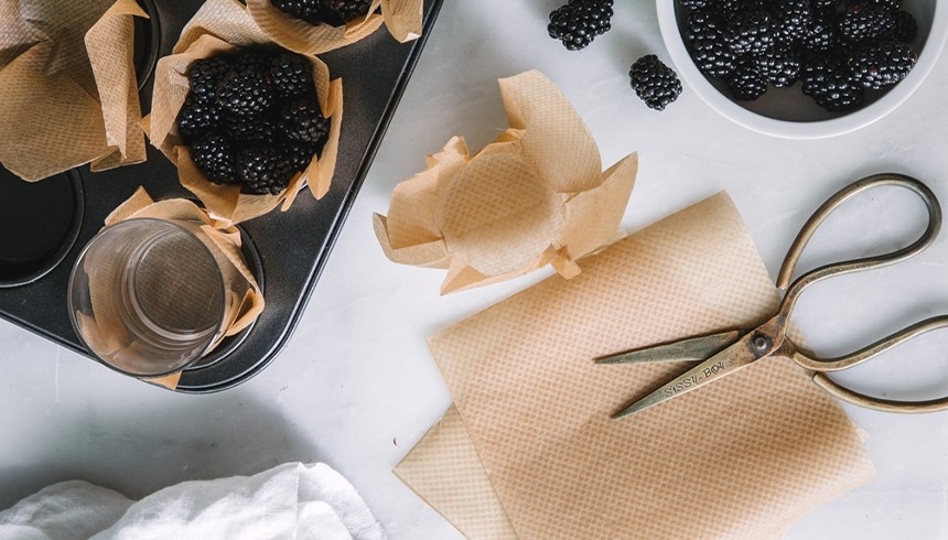 Bakplåtspapper till muffinsformar med Toppits