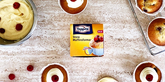 Toppits® Stora muffinsformar